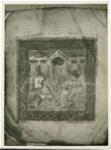 Anonimo sec. VI , Ritratto di pittore, Allegoria della Sapienza, Finte architetture, Cornice con motivi decorativi fitomorfi