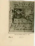  , Pagina del Graduale miniato (sec. XVI)