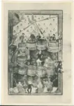 Maestro delle Effigi Domenicane , Mercato del grano, Angelo musicante, Angelo