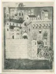 Maestro delle Effigi Domenicane , Veduta di Firenze