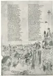 Anonimo sec. XIV , Scena storica, Cavalieri