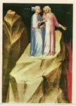 Anonimo sec. XIV/ XV , Inferno, Scena tratta dalla Divina Commedia, Dante e Virgilio