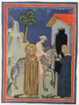 Pacino di Buonaguida, bottega , San Gerardo di Villamagna, Elemosina