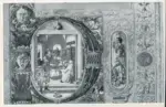 Clovio Giulio , Iniziale P, Iniziale istoriata, Cardinale nello studio, Grottesche