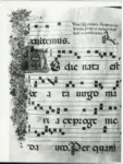 &nbsp; , Anonimo - sec. XIV - Manoscritto miniato, iniziale H