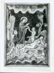 Anonimo , Psautier de saint Louis et de Blanche de Castille (Bibliothèque de l'Arsenal)/ La création de la femme