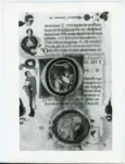 Anonimo sec. XIV ; Barisini Tommaso, (?) , Iniziale D, Iniziale abitata, Devoto in preghiera, Dextera Domini, Motivi decorativi fitomorfi
