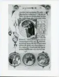 Anonimo sec. XIV ; Barisini Tommaso, (?) , Iniziale S, Iniziale istoriata, Storie di David