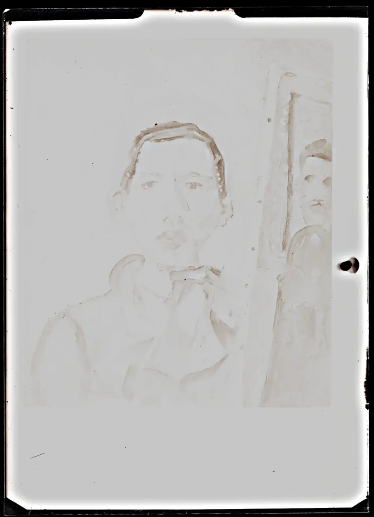 Anonimo , Soutine, Chaim - sec. XX - Autoportrait , fronte