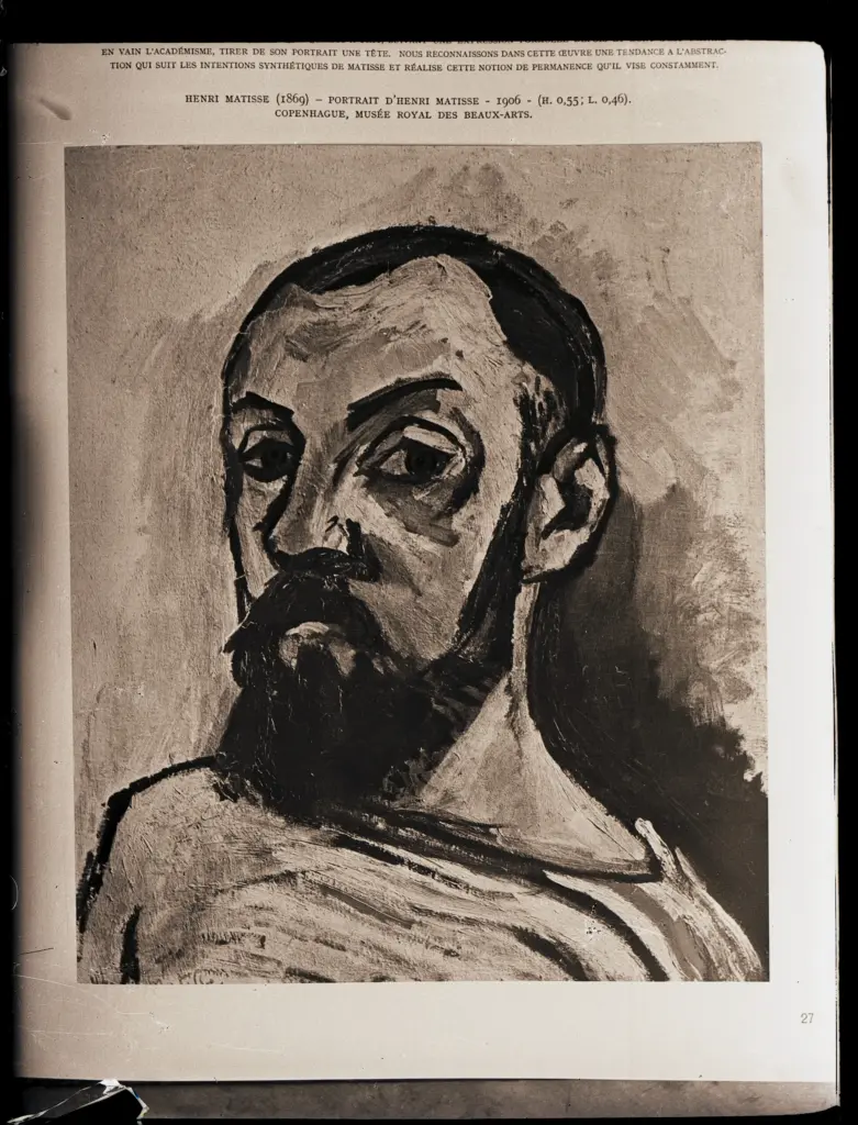 Anonimo , Matisse, Henry - sec. XX - Portrait d'Henry Matisse , fronte