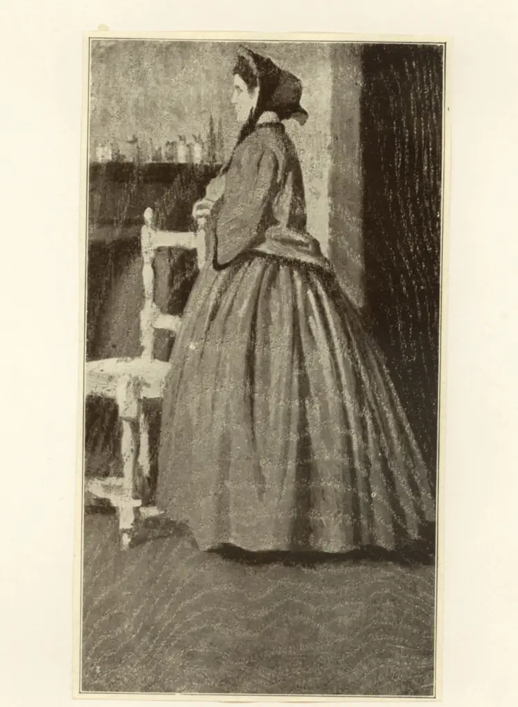 Abbati, Giuseppe , Ritratto in grigio