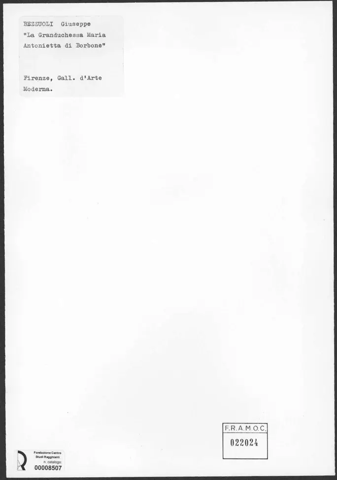 Bezzuoli, Giuseppe - - , retro