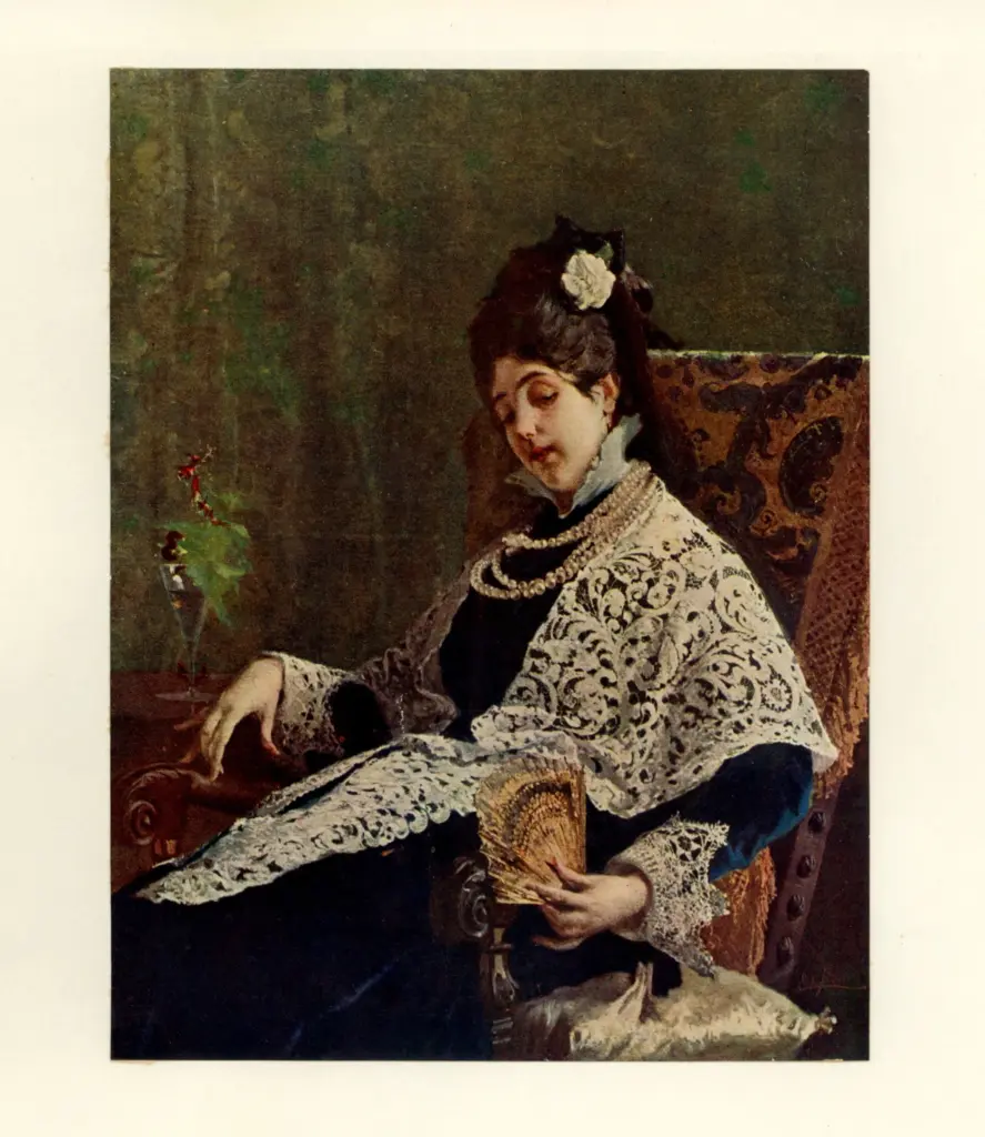 Bianchi, Mos&egrave; , Ritratto della moglie