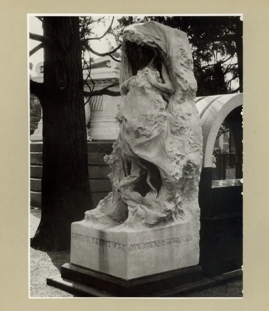 Anonimo , Bistolfi, Leonardo - sec. XIX - Il sogno (Tomba Cairati)