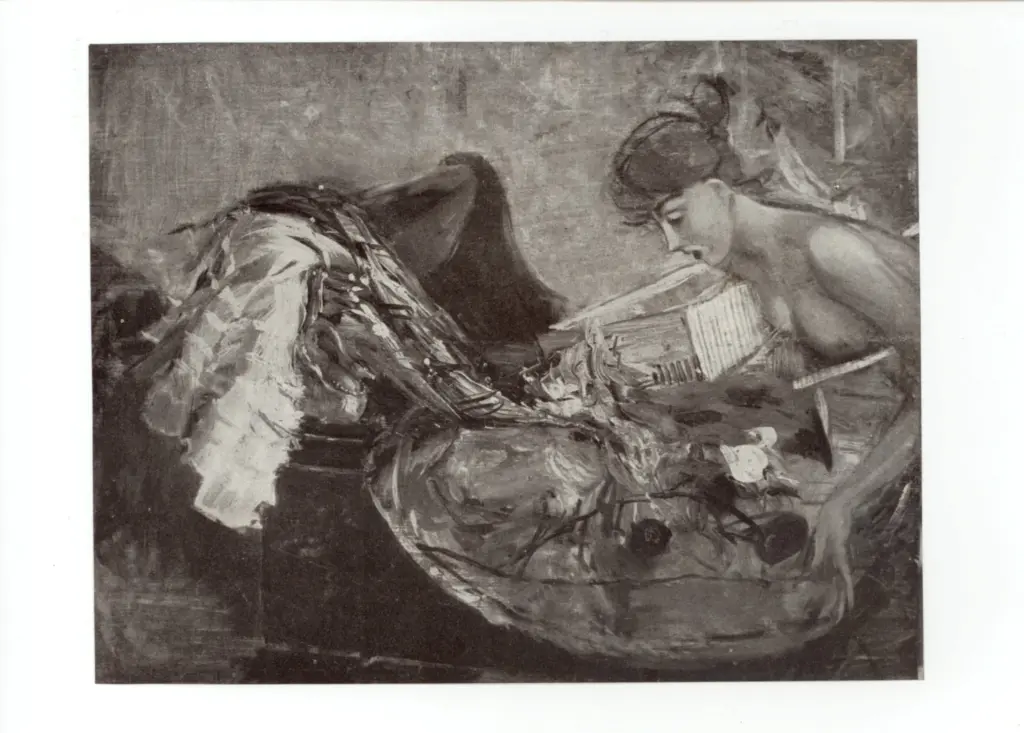 Anonimo , Boldini, Giovanni - (falso ?) - sec. XIX - Dipinto , fronte