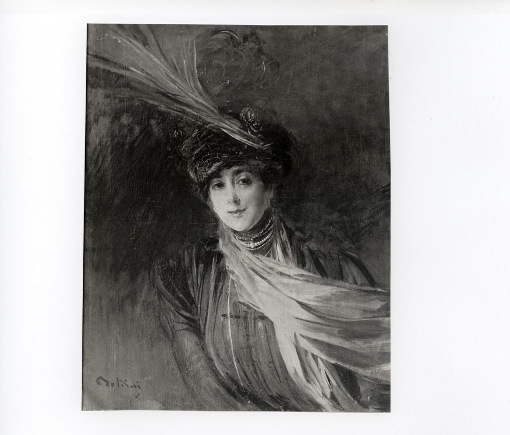 Anonimo , Boldini, Giovanni - sec. XIX - M.me Errazuriz , fronte