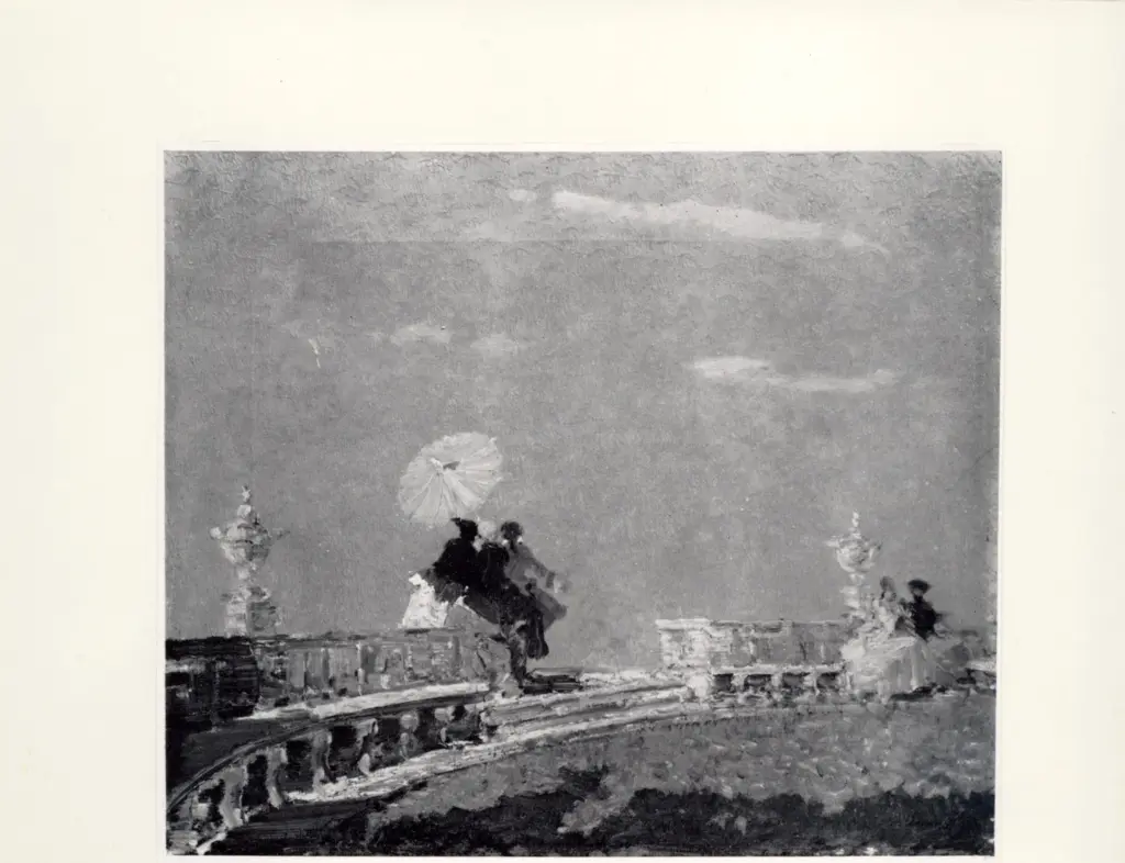 Ciardi, Guglielmo , La passeggiata