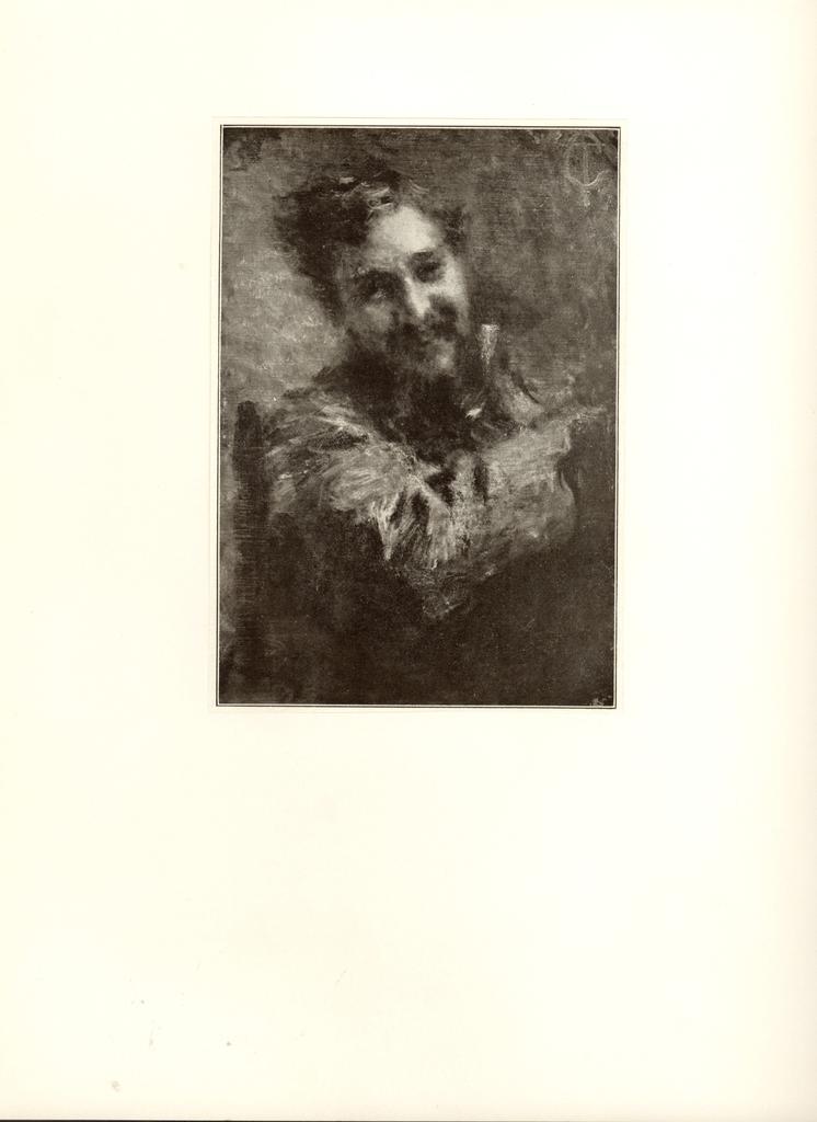 Anonimo , Cremona, Tranquillo - sec. XIX - Ritratto di Vittore Grubicy , fronte