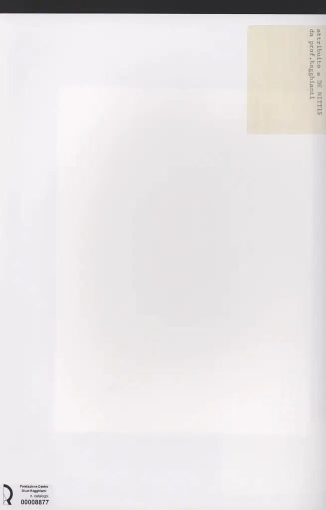 Anonimo , De Nittis, Giuseppe - sec. XIX - Figura femminile seduta , retro