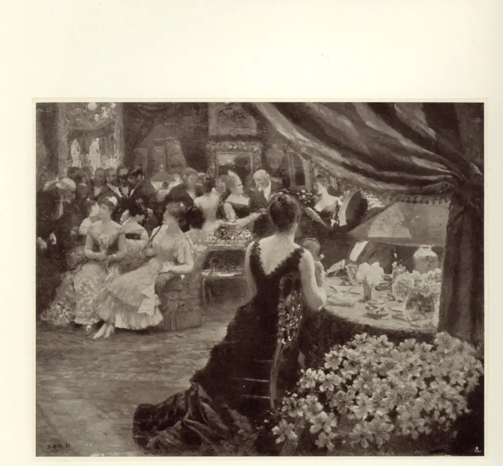 De Nittis, Giuseppe , Il salotto della principessa Matilde