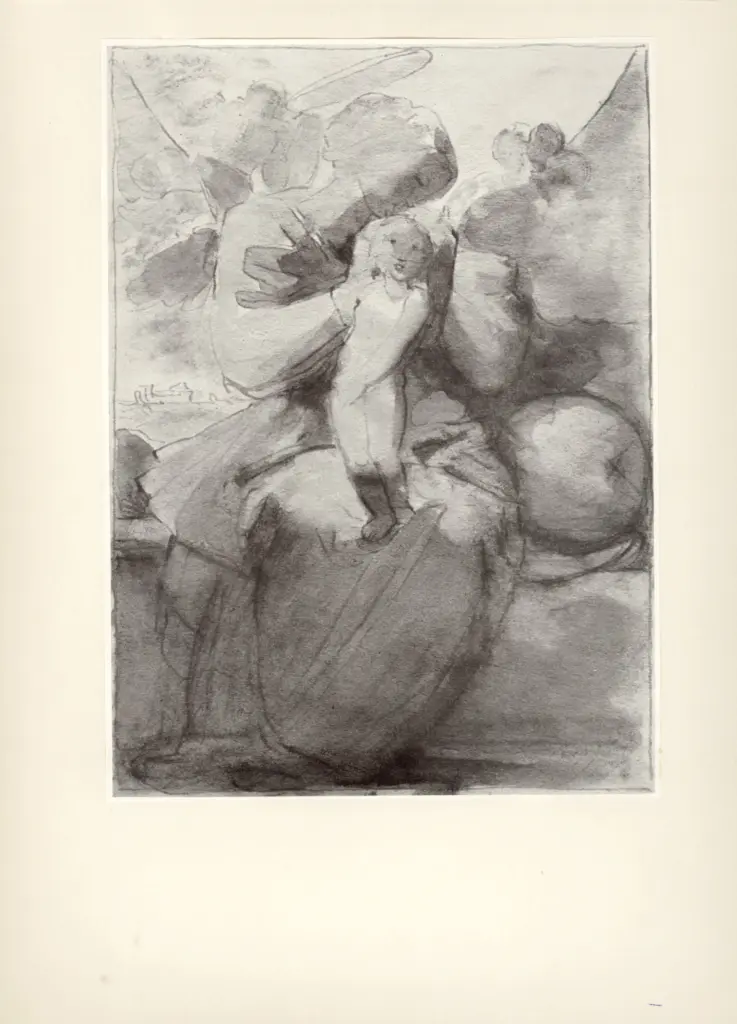 Anonimo , Duranti, Fortunato - sec. XIX - The Virgin with Child , fronte