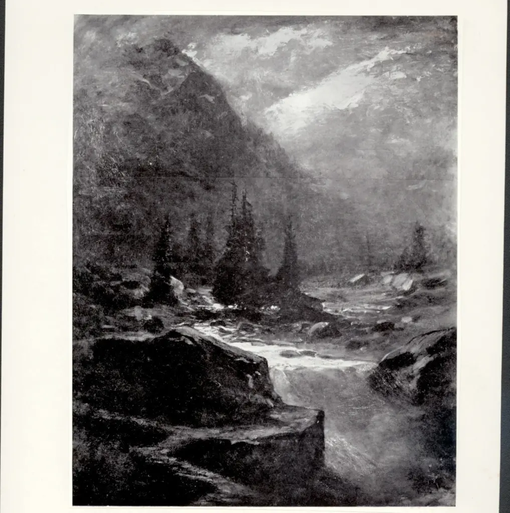 Fontanesi, Antonio , Torrente alpino