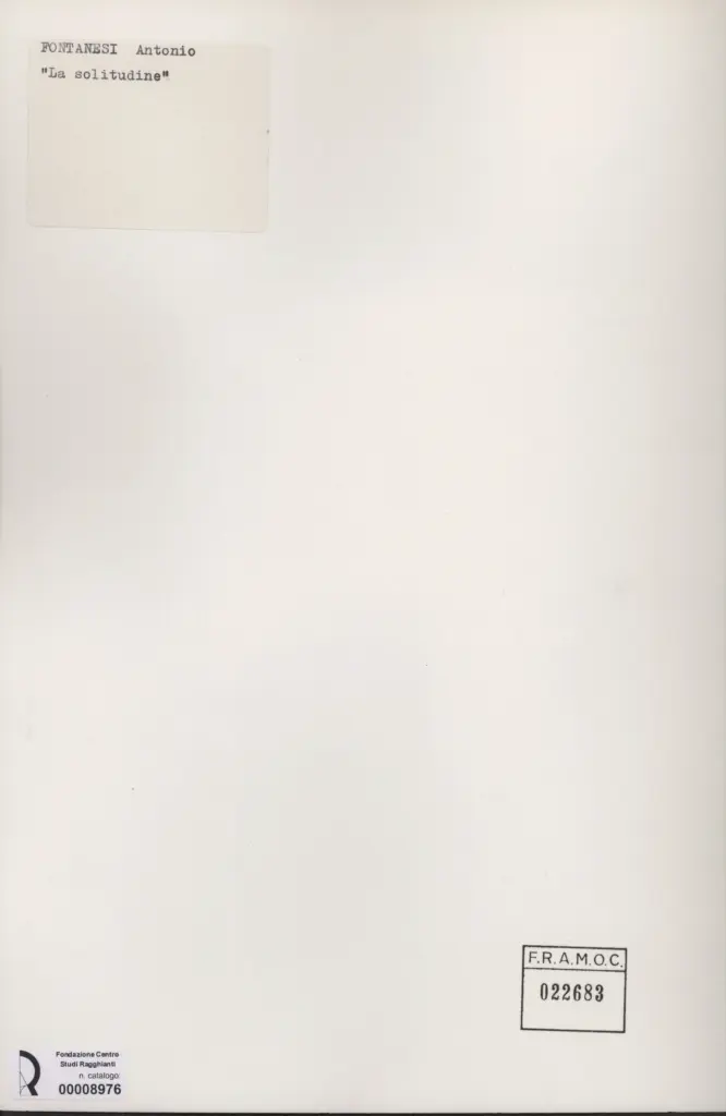 Anonimo, Anonimo , retro