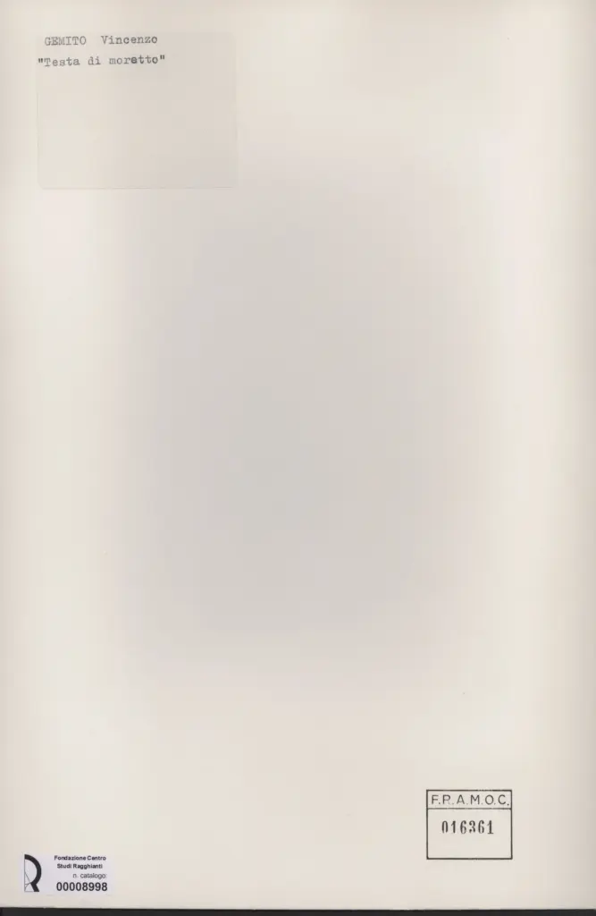 Anonimo, Anonimo , retro