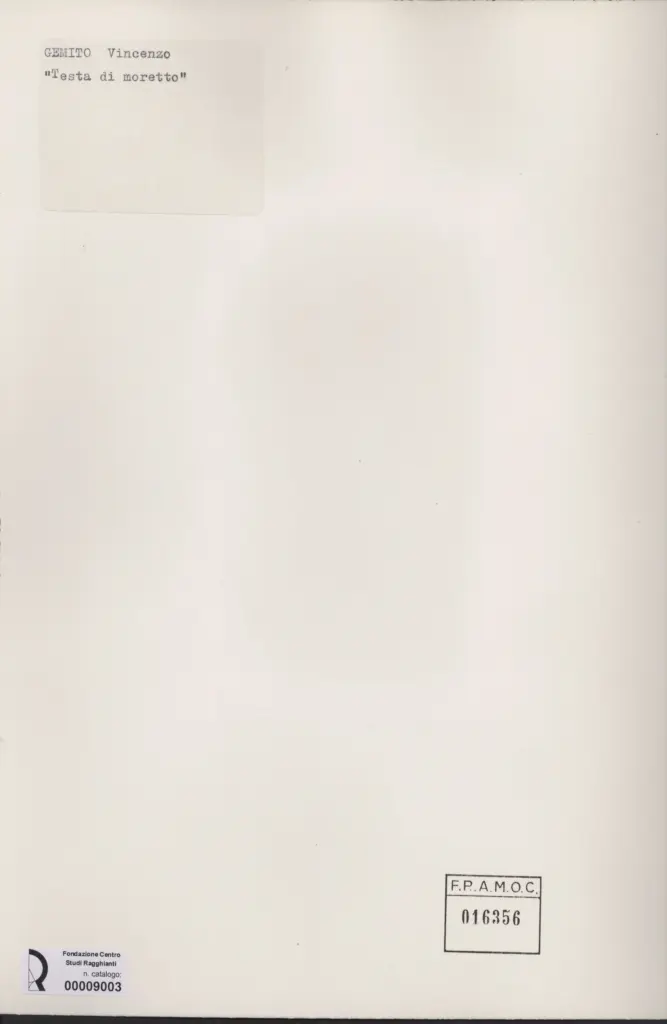 Anonimo, Anonimo , retro