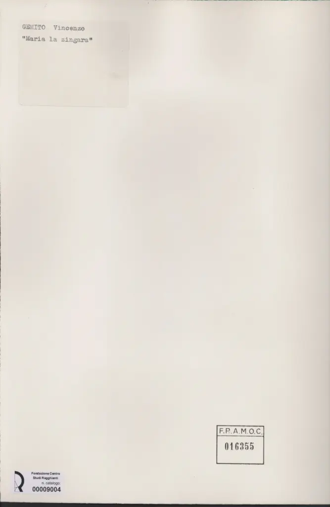 Anonimo, Anonimo , retro