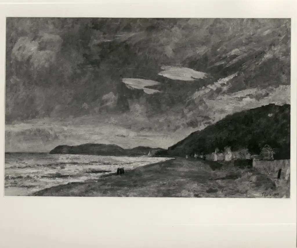 Gola, Emilio , Alassio - veduta verso Ponente