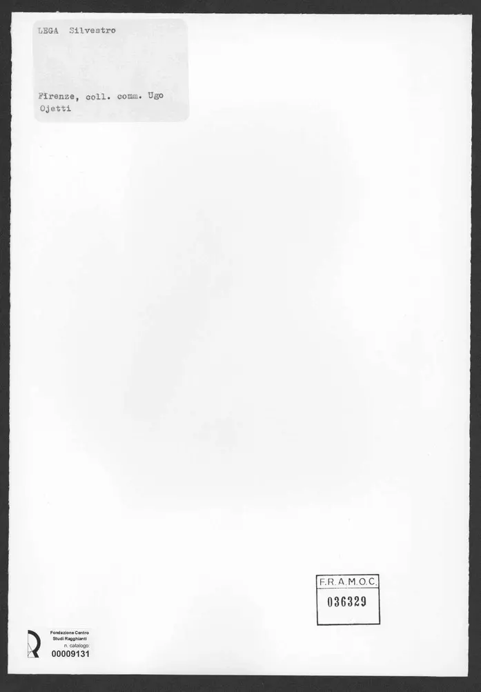 Lega, Silvestro - - , retro