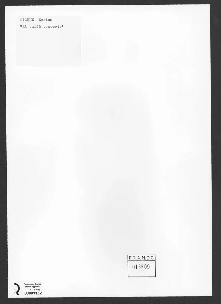 Lionne, Enrico - sec. XIX - , retro