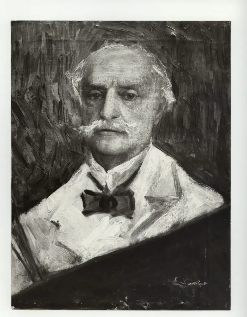 Anonimo , Mancini, Antonio - sec. XIX/ XX - Ritratto di uomo , fronte