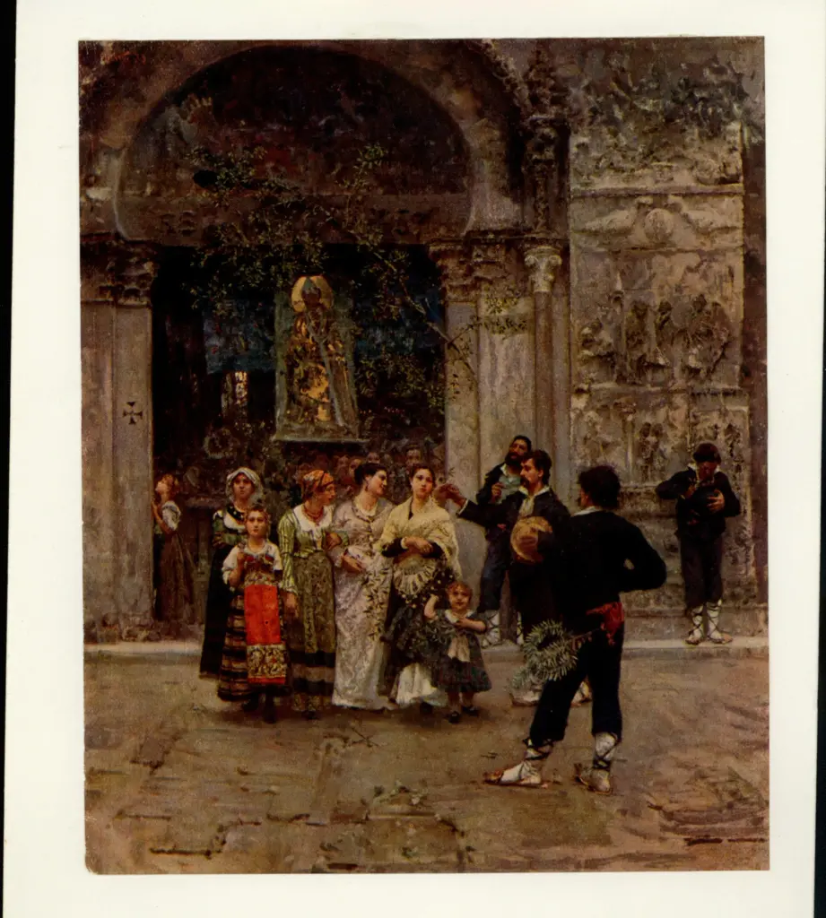 Michetti, Francesco Paolo , Domenica delle Palme