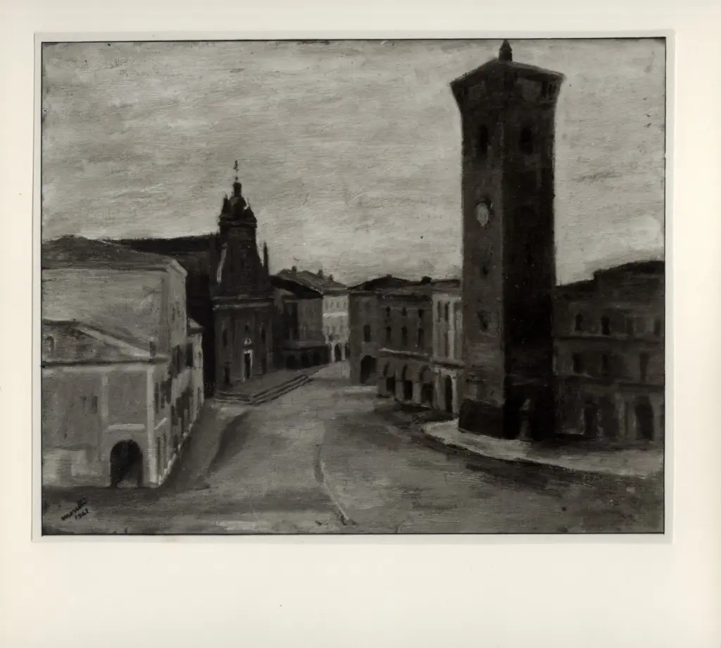 Morelli, Enzo , Piazza del mio paese