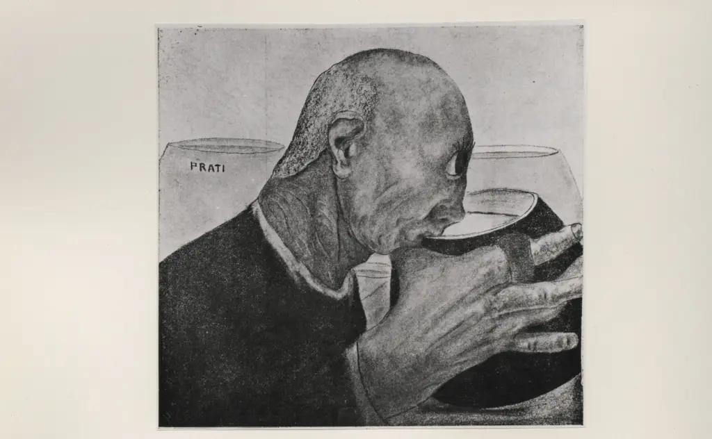 Prati, Eugenio , Il bevitore di latte -