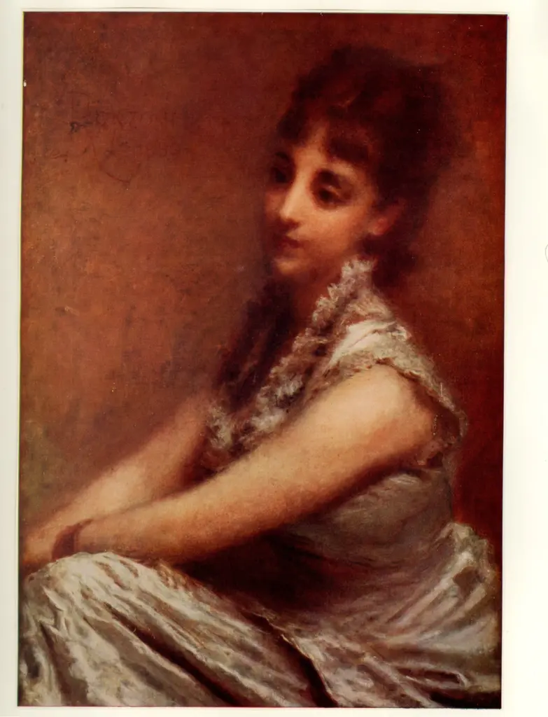 Anonimo , Ranzoni, Daniele - sec. XIX - Contessa , fronte