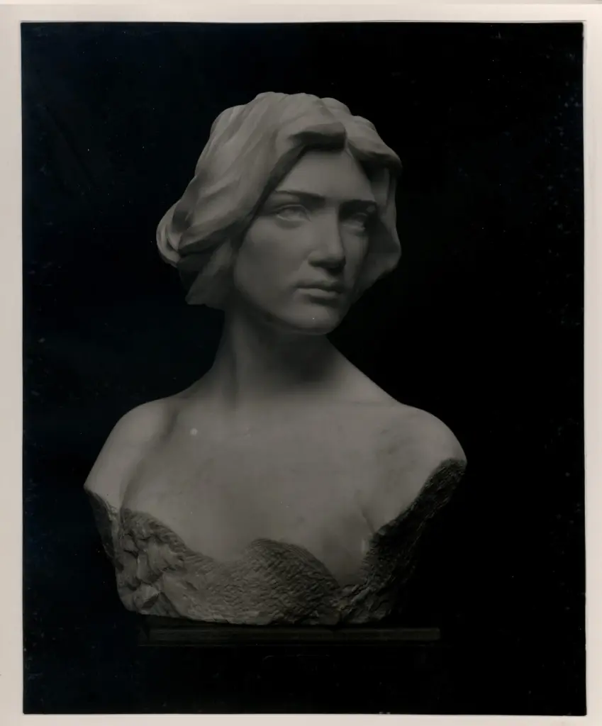 Anonimo , Romagnoli, Giuseppe - sec. XIX - Busto di Donna , fronte