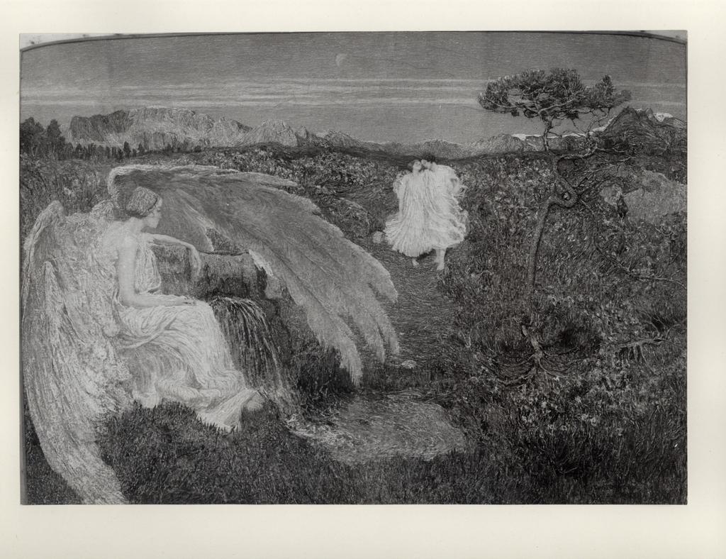 Anonimo , Segantini, Giovanni - sec. XIX - , fronte