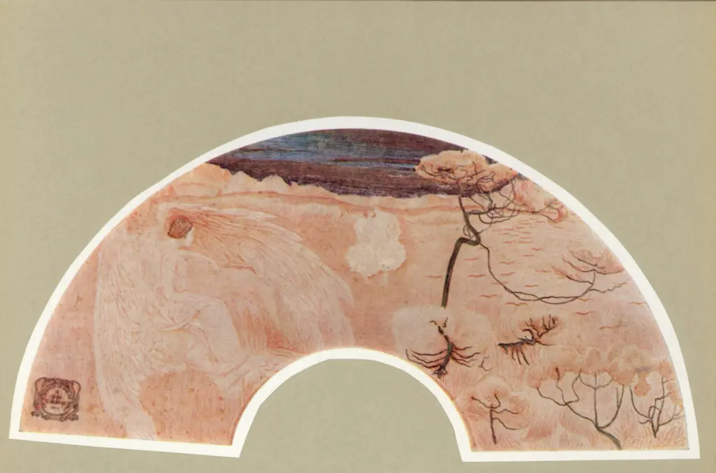 Anonimo , Segantini, Giovanni - sec. XIX - Gli amanti alla fonte della vita , fronte