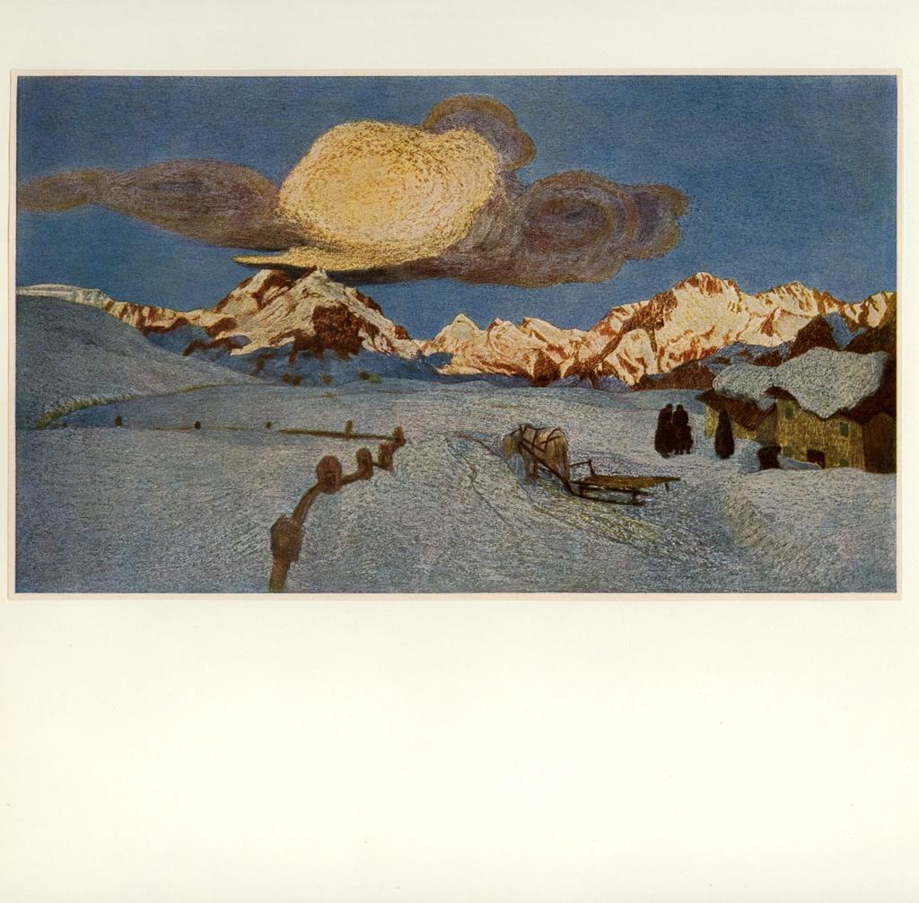 Anonimo , Segantini, Giovanni - sec. XIX - La Morte , fronte