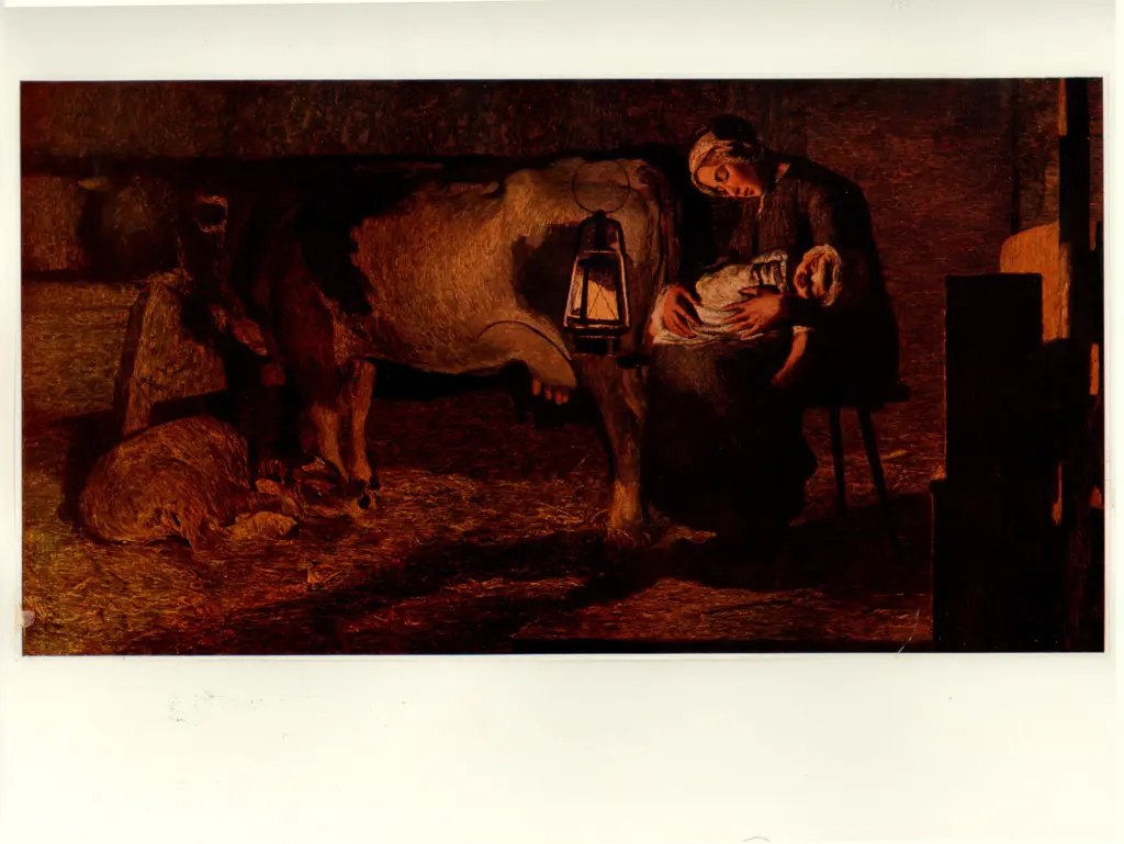 Segantini, Giovanni , Le due madri