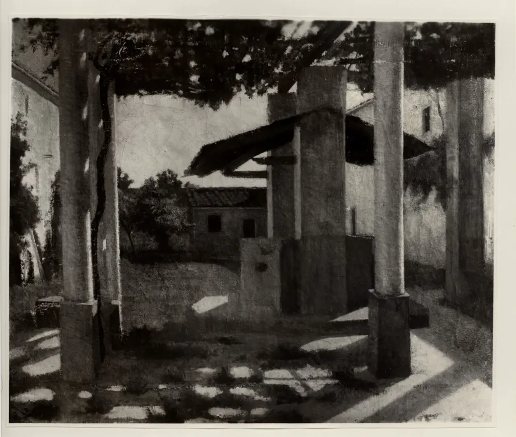 Sernesi, Raffaello , Pergolato