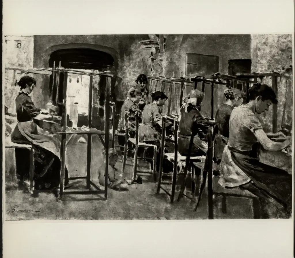 Anonimo , Signorini, Telemaco - sec. XIX - Le Bigherinaie , fronte