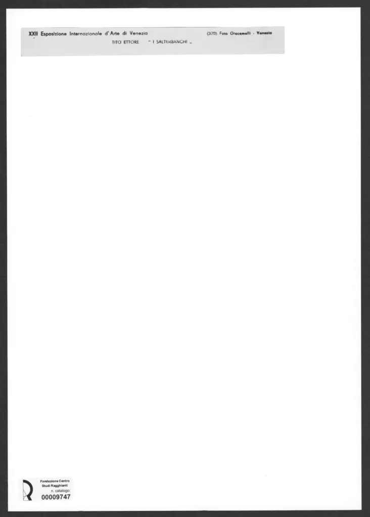 Giacomelli , Tito, Ettore - sec. XIX - I saltimbanchi , retro