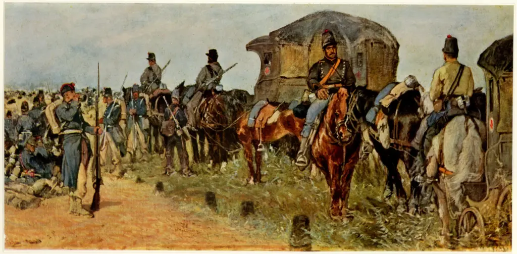 Fattori, Giovanni - sec. XX - Grandi manovre , fronte