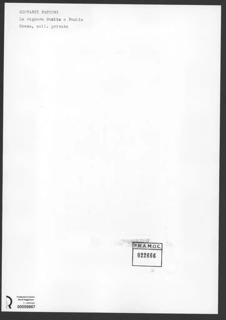 Fattori, Giovanni - -