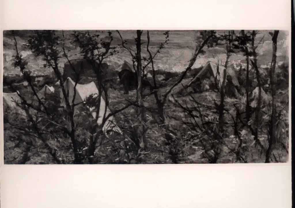 Fattori, Giovanni , Accampamento