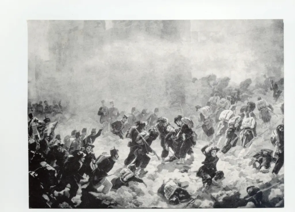 Ademollo, Carlo , La breccia di Porta Pia